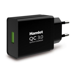 HAMLET ALIMENTATORE USB QUICK CHARGER 3.0